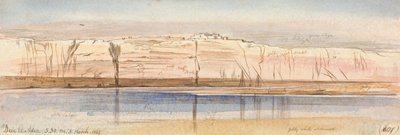 Deir El Adra by Edward Lear